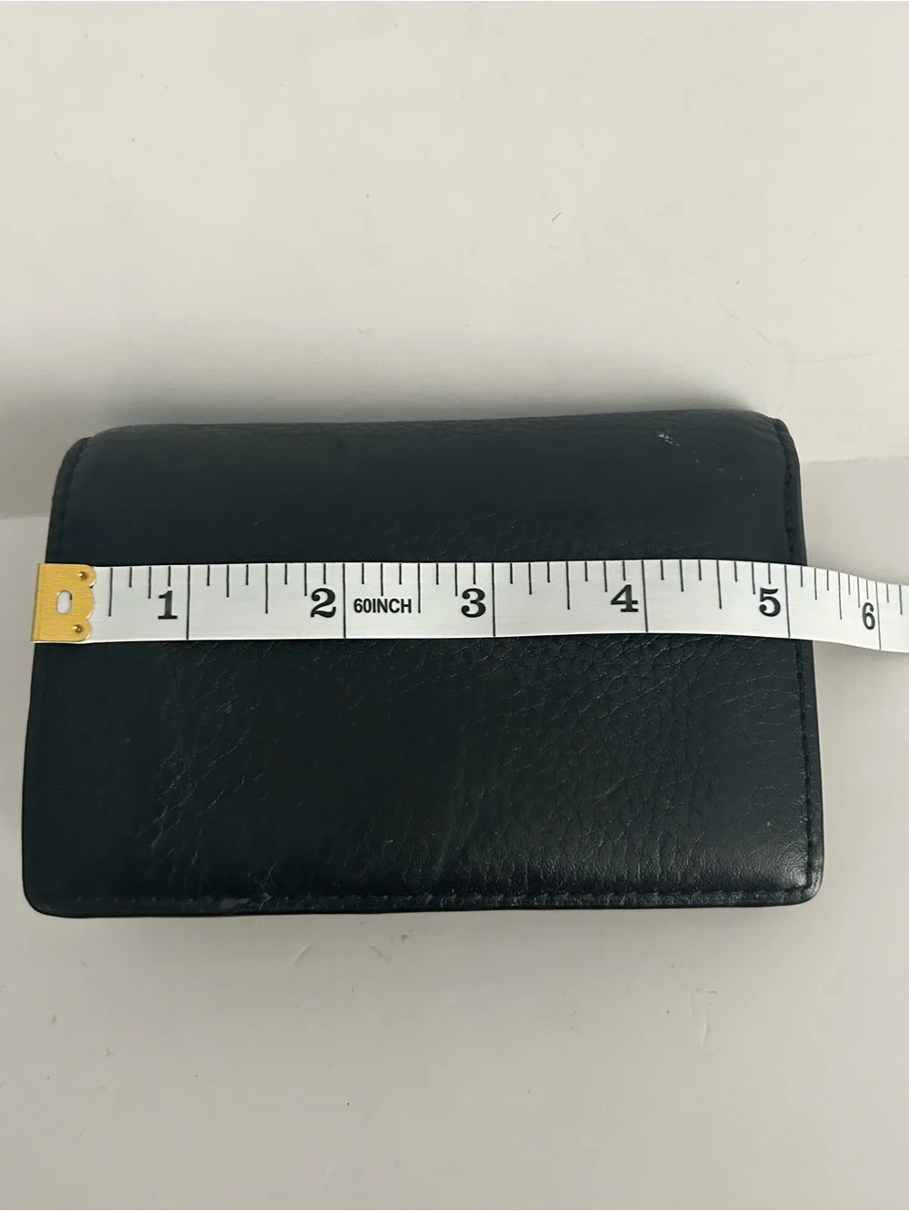 Michael Kors Black Leather Compact Wallet